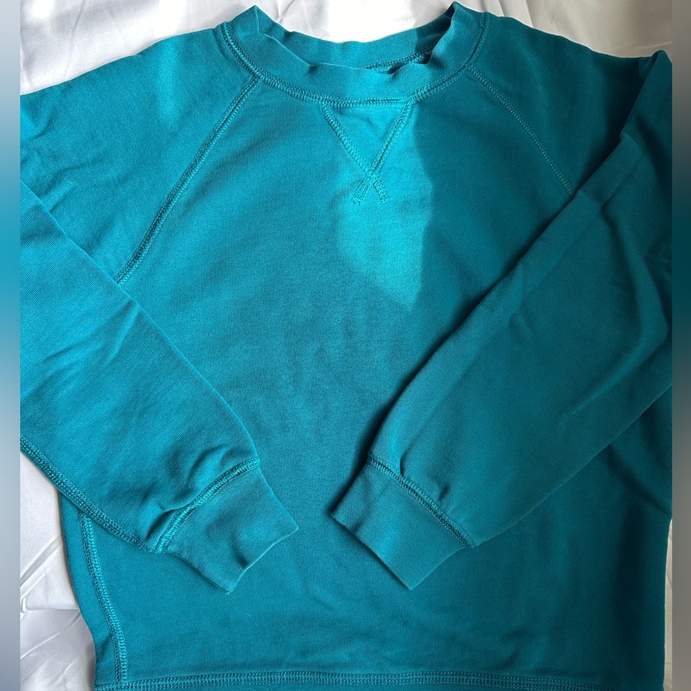 Hanna Andersson Teal Sweatshirt